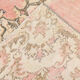 5x10 pink and beige classic turkish rug, 291x163cm