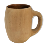 Brutalist wooden cup