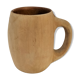 Brutalist wooden cup