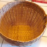 Vintage rope pendant light , 1970s