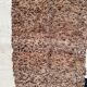 Handmade traditional pure wool Berber rug size 2/3m.