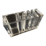 Plexiglas pencil holder by Harvey Guzzini circa 1970