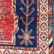 Vintage Persian Luri rug wool from the 1950s