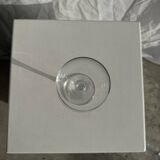 Set of 6 vintage ball-shaped stemmed glasses