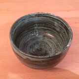 Bowl in ceramic 60s green color "primavera"