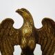 Pair of Hollywood Regency golden eagle bookends by Borghese. 60s