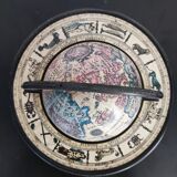 Globe terrestre zodiaque vintage
