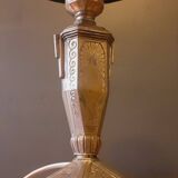 Art Deco lamp 1930 in tinned regula