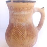 Moroccan Berber pitcher with geometric patterns