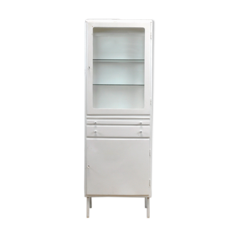 Cabinet médical en bois années 1950