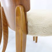 1950s  Jindrich Halabala Dining Chairs H-214 for UP Závody, Set of 4