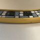 Vintage oval ceramic mirror