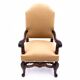 A pair of antique armchairs, Western Europe, around 1900. After renovation