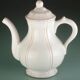 White teapot Henriot Quimper