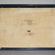 Table de bureau empilable militaire britannique en acier inoxydable