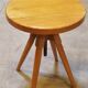 Tabouret de piano à vis reglable République Tchèque Mid-Century modern1960