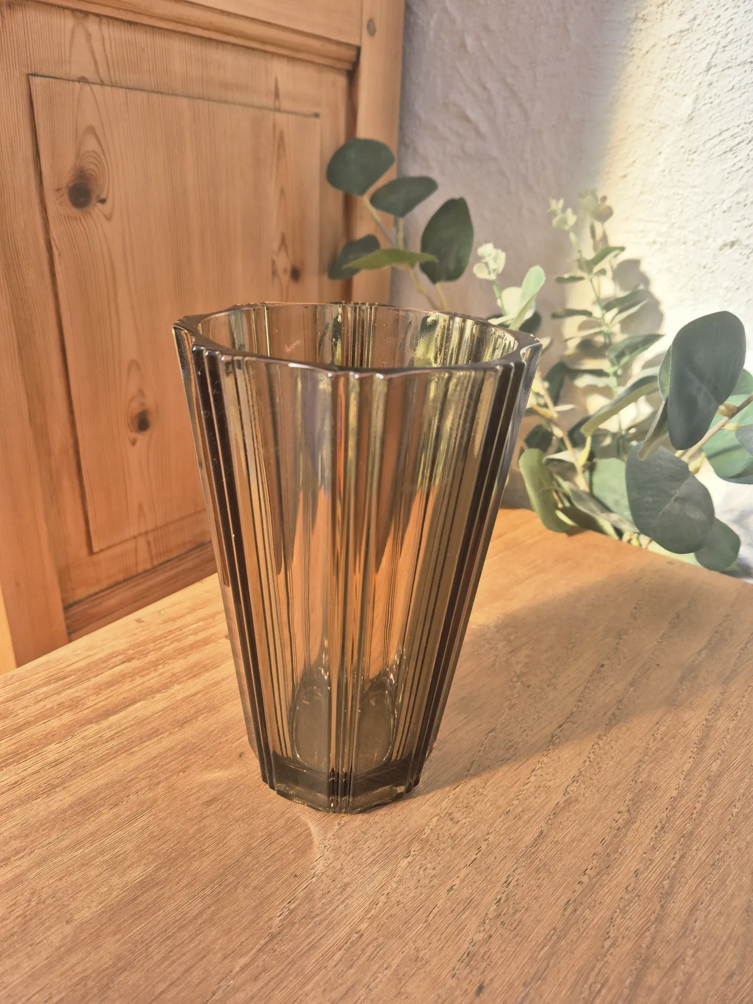 Draped vintage vase