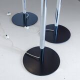 Set of Three Vintage Floor Lamps, Italian Design in the style of Artemide,