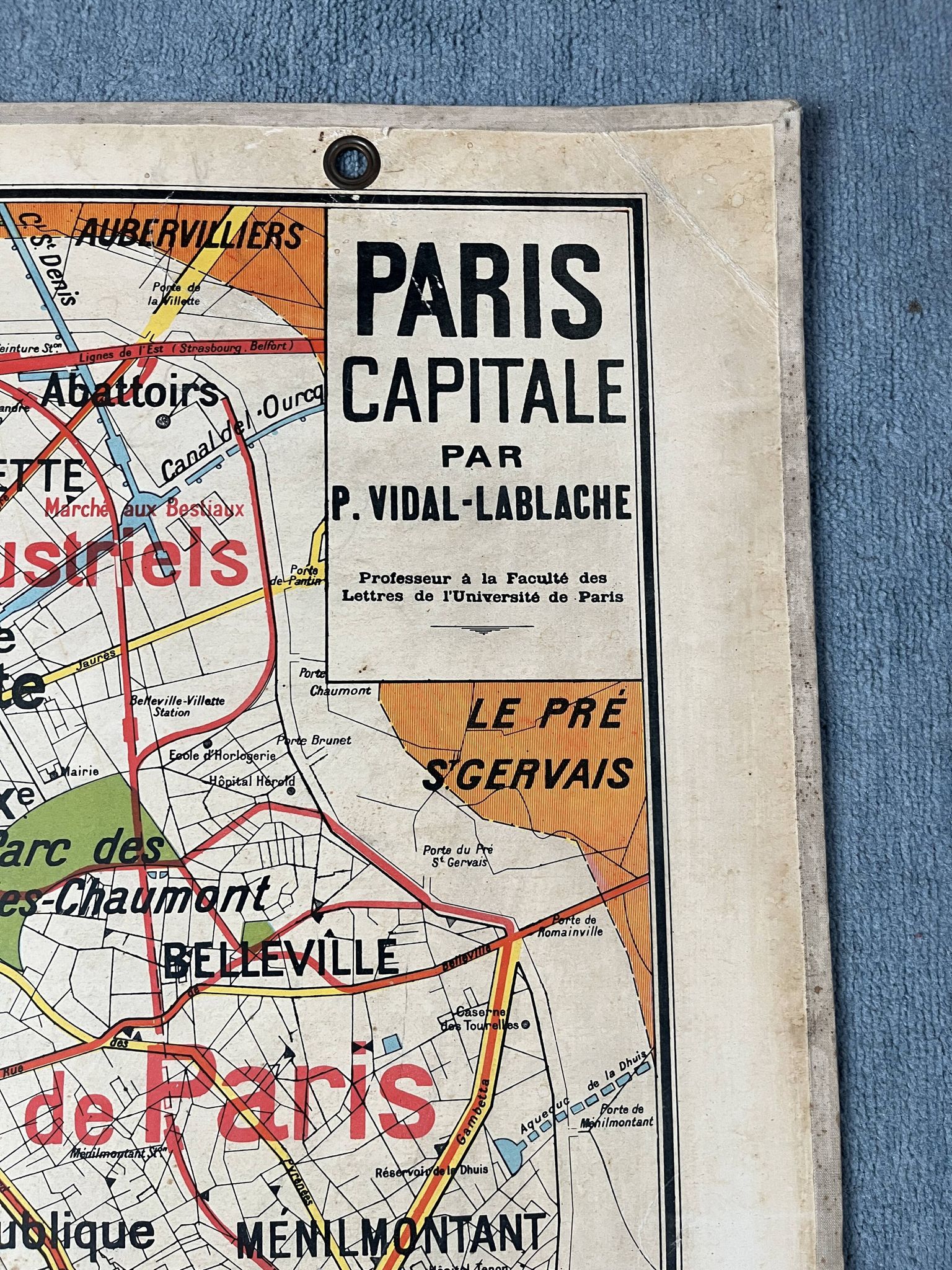 La carte scolaire N°24 Colin
