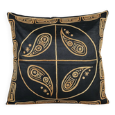 Vintage embroidered cushion cover 43x46 cm