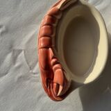 Pair of vintage lobster mini ramekins Saint Amand D15.5