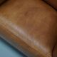 Fauteuil Club Vintage en Cuir Couleur Cognac, Pays-Bas