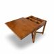 Italian antique walnut table
