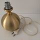 Vintage golden metal ball lamp foot