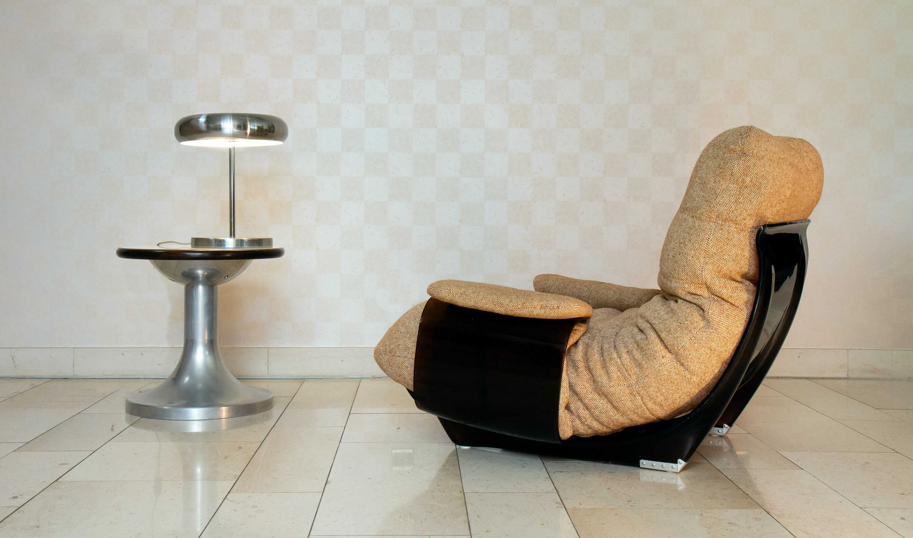 Safi/Marsala armchair by Michel Ducaroy, edition Ligne Roset 1970