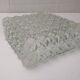 Old vintage ceiling light molded glass suspension chandelier