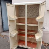 Metal cabinet industrial kitchen