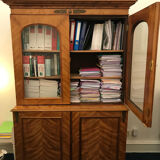 Glass dresser/double sideboard