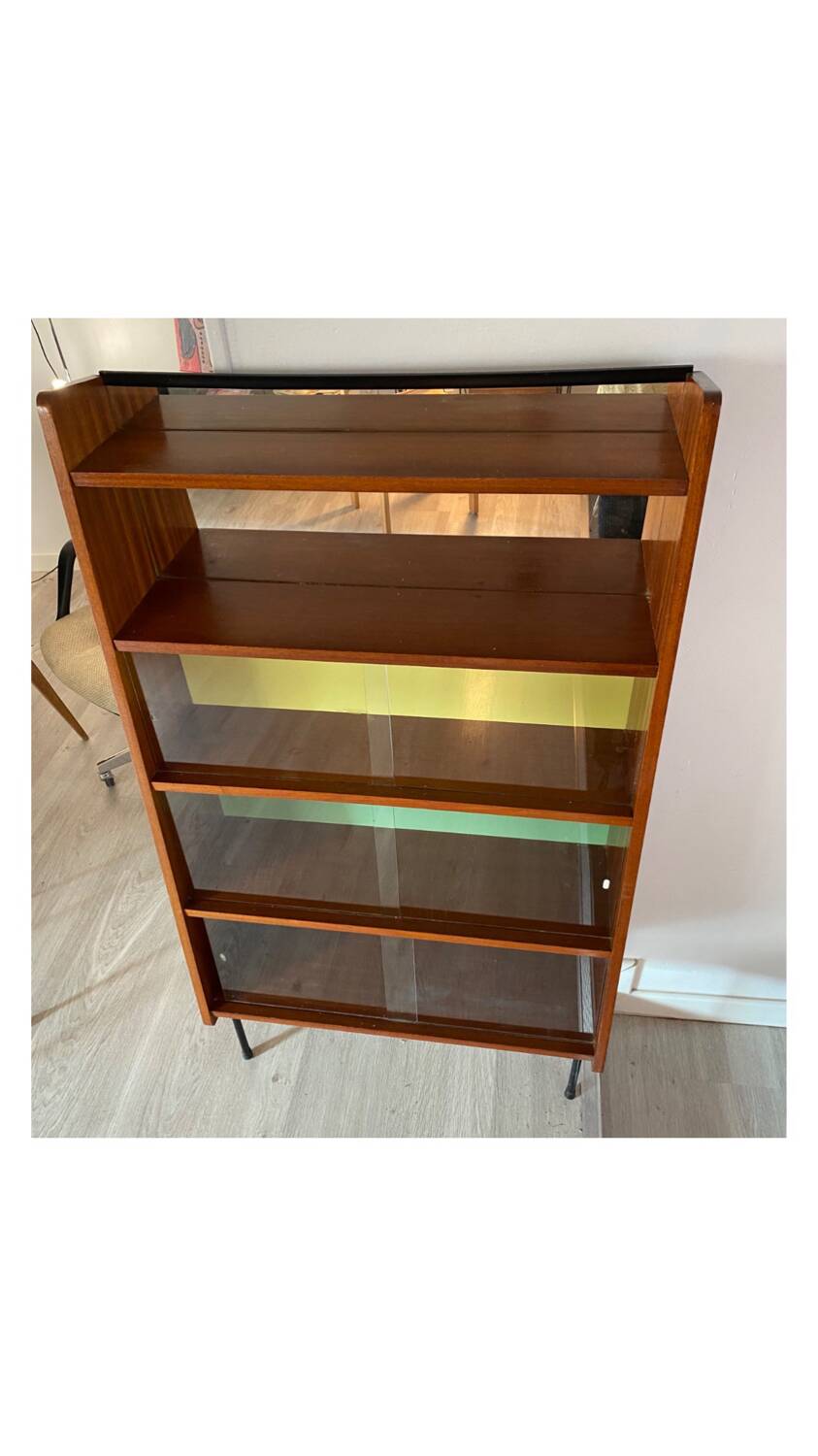 Pierre Guariche style bookcase