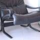 Siesta armchair Westnofa ingmar relling vintage black leather
