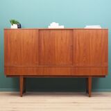 Teak highboard, Danish design, 1960s, production: Denmark