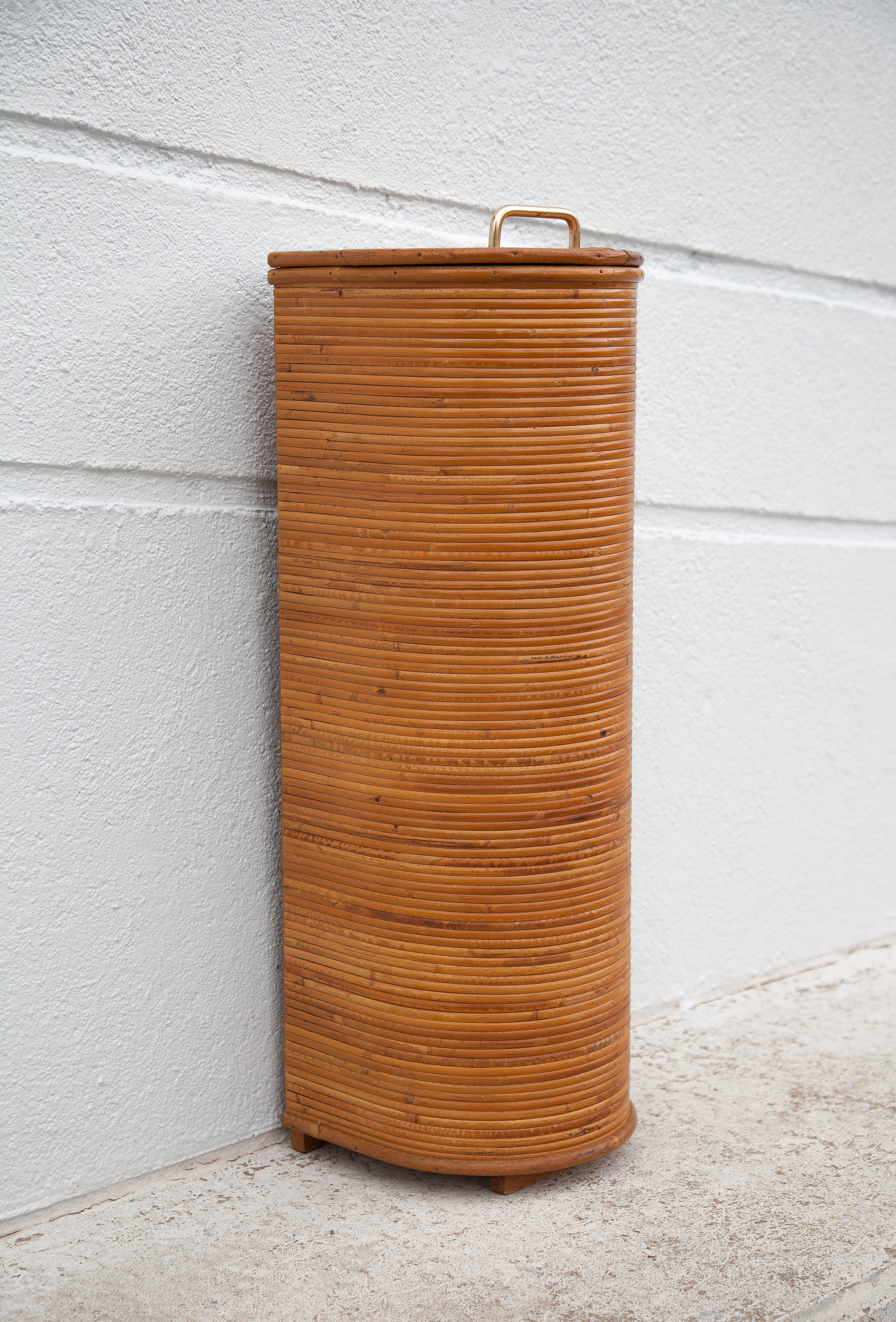 Vintage bread box, bread huche