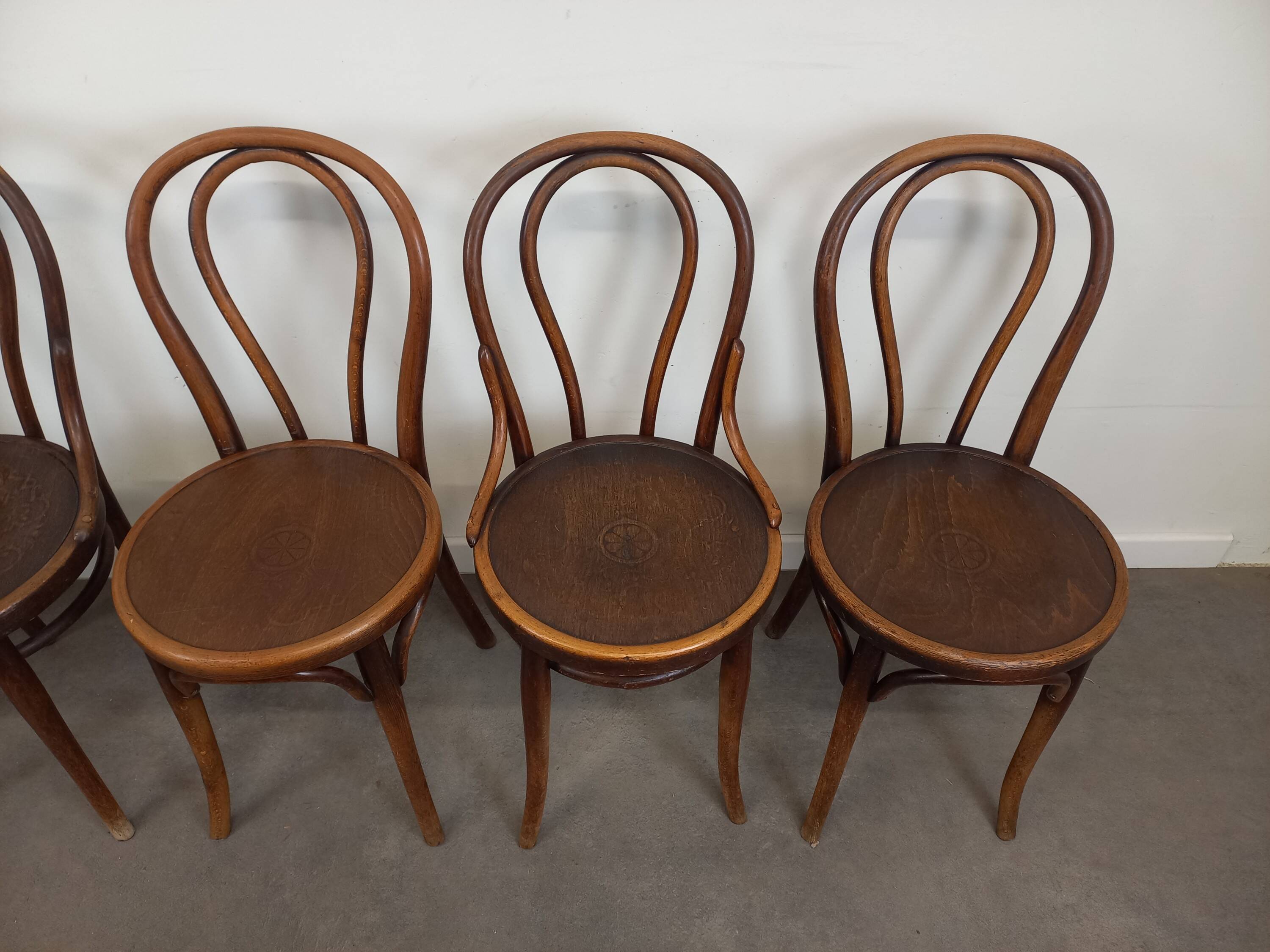 Thonet Bistro Chairs, Set of 6