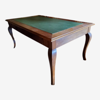 Desk, oak table