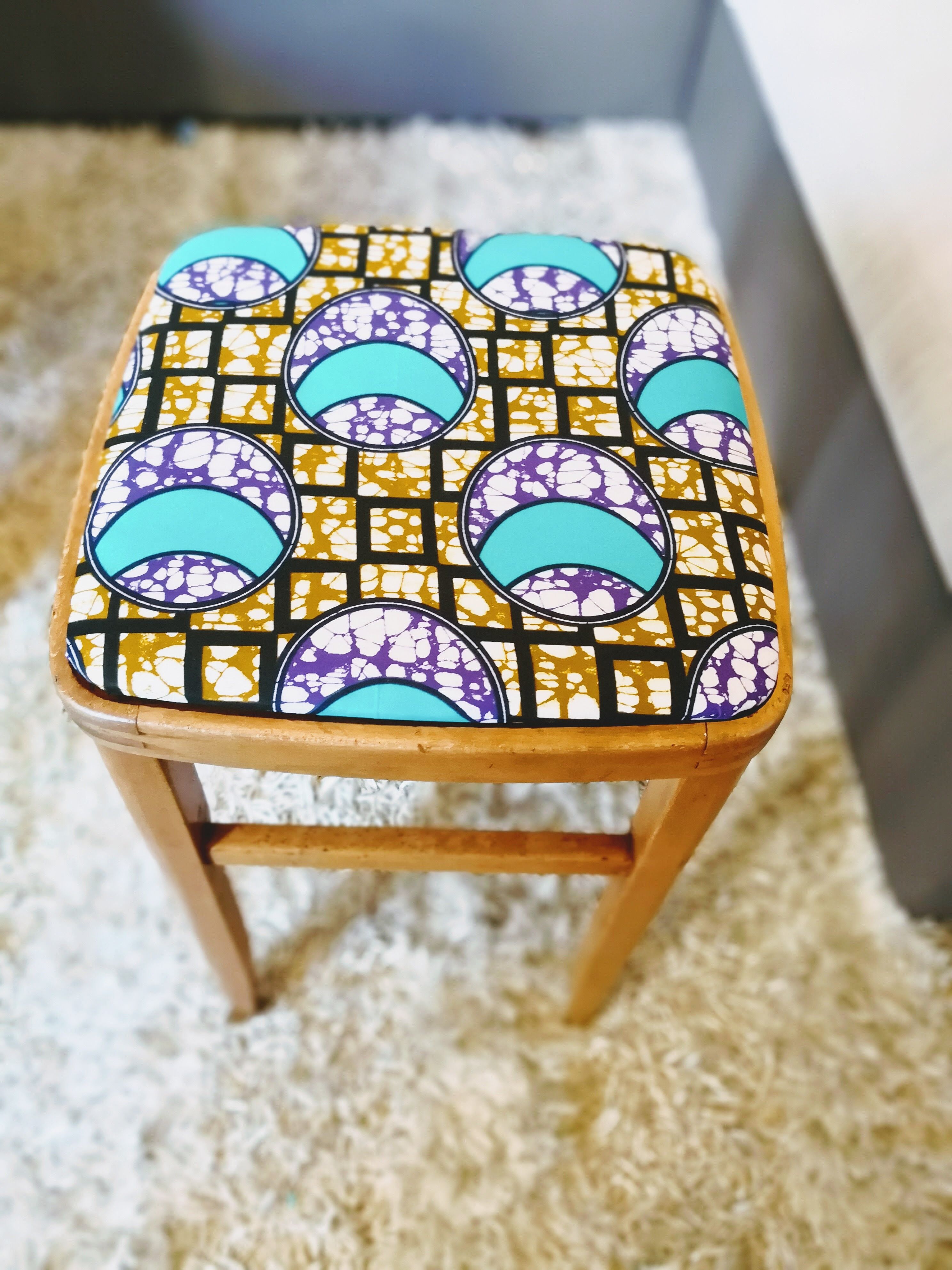 Stool to the scandinavian look
