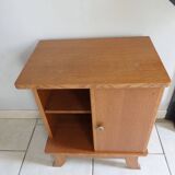 Vintage bedside table year 50 60 Scandinavian