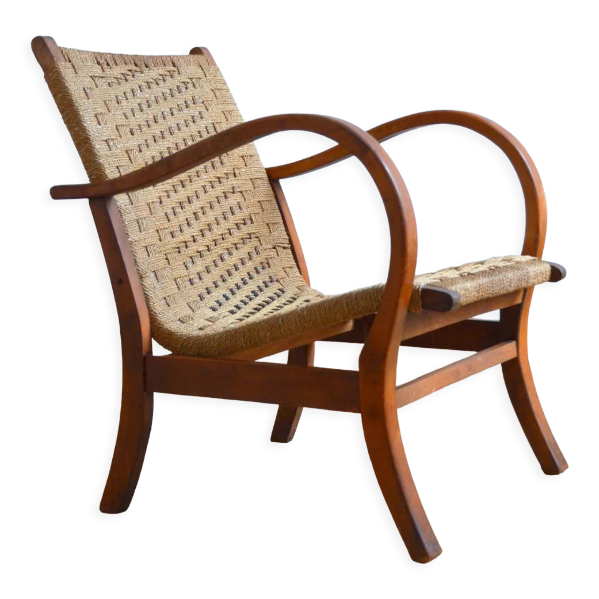 Bauhaus armchair by Erich Dieckmann Art Deco 1920 / 1930s