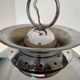 Space Age chrome design chandelier from the 70s
