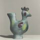 Zoomorphic ceramic vase, France, circa 1960.