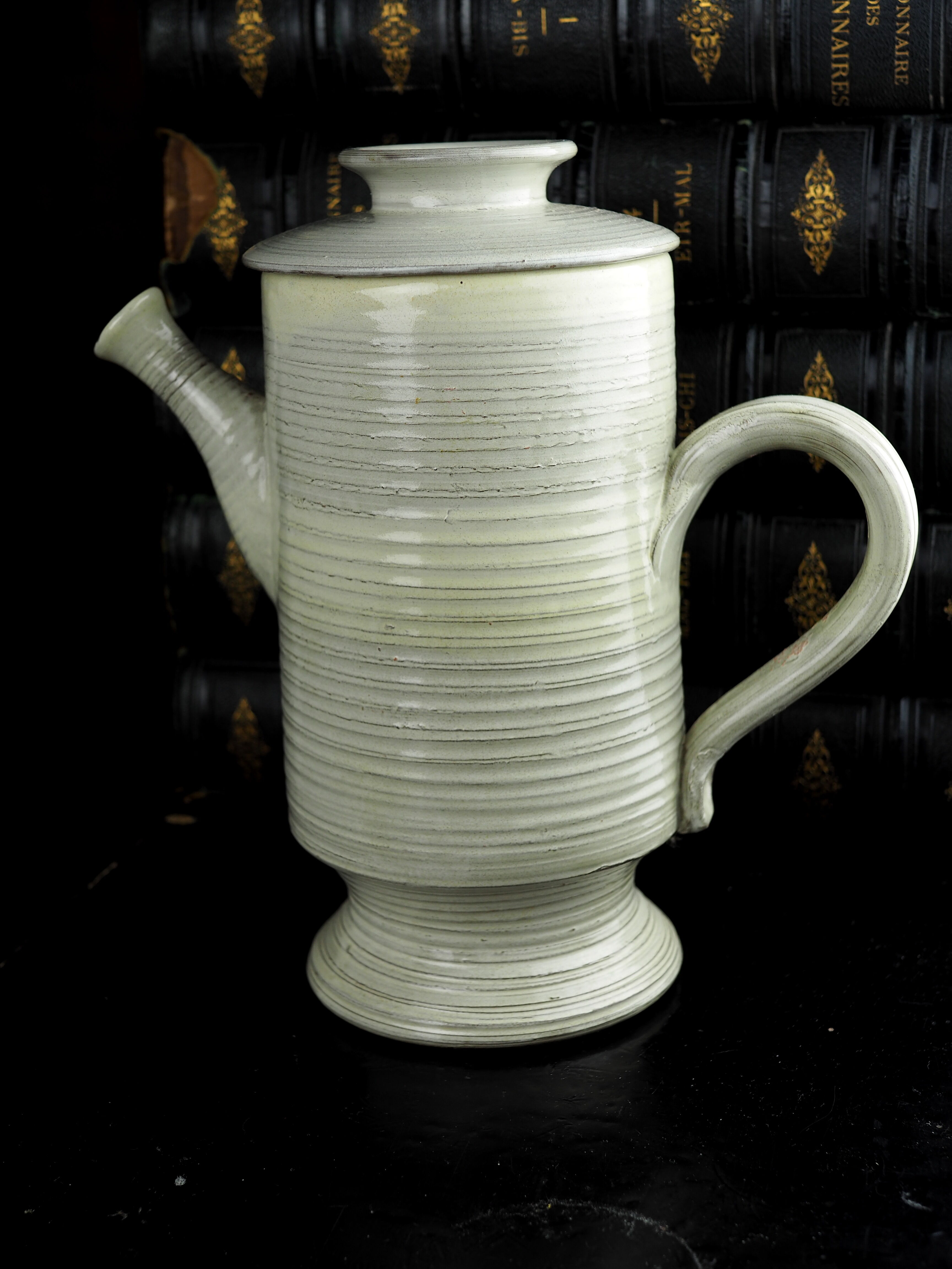 Stoneware cream coffee maker - Kilroot pottery- 70s / 90s