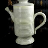Cafetière crème en grès - Kilroot pottery- années 70 / 90
