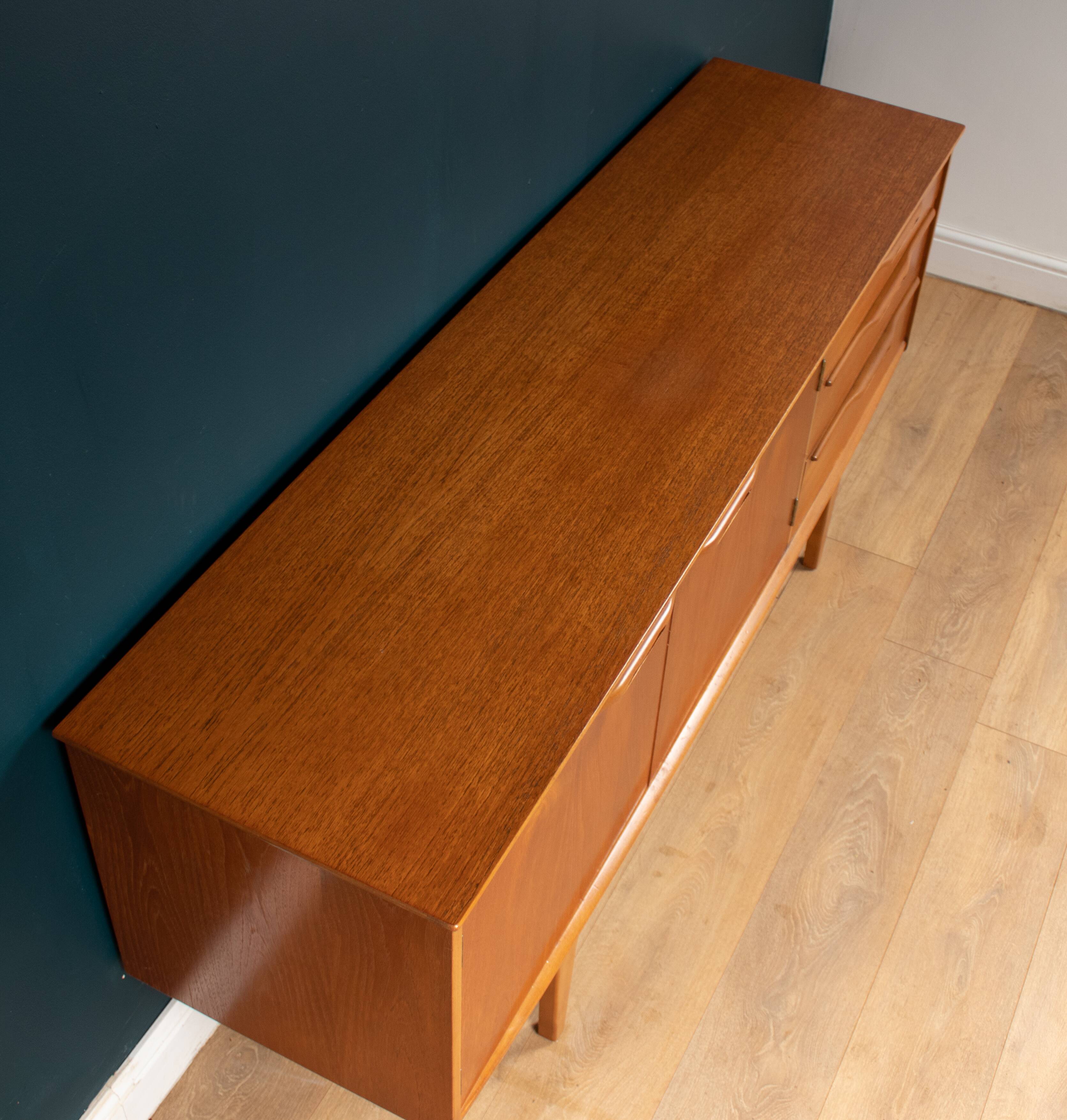 Retro Teak 1960s Mid Century Jentique Classic Short Sideboard