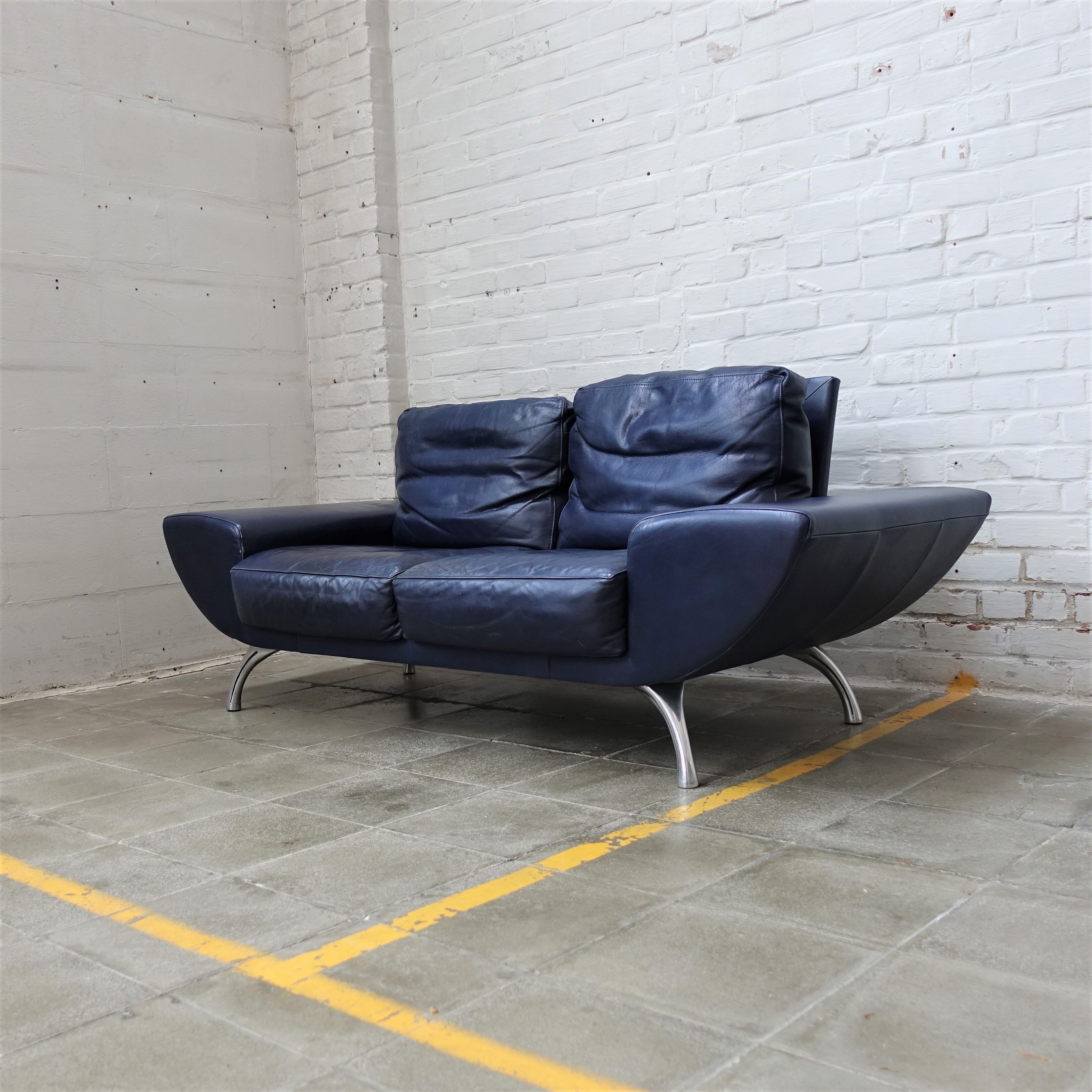 Vintage De Sede two-seater sofa