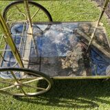 Brass rolling bar trolley around 1960