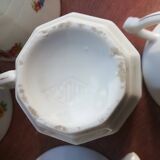 Service à café ancien en porcelaine fine Limoza