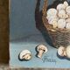Oil painting on canvas The mushrooms of Paris